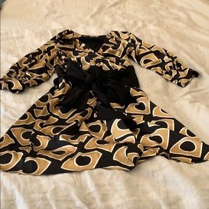 DVF wrap dress
